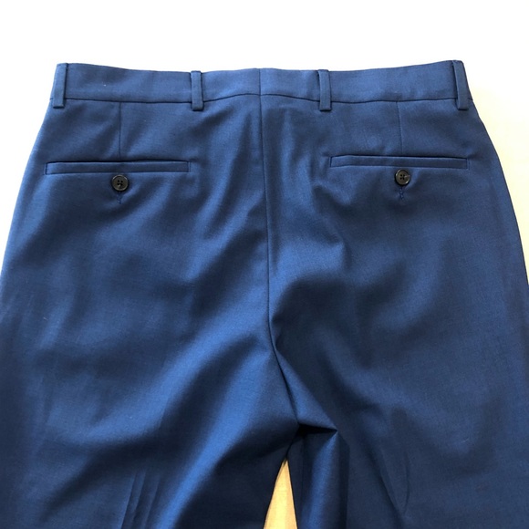 Men’s Blue Dress Pants - Picture 4 of 7